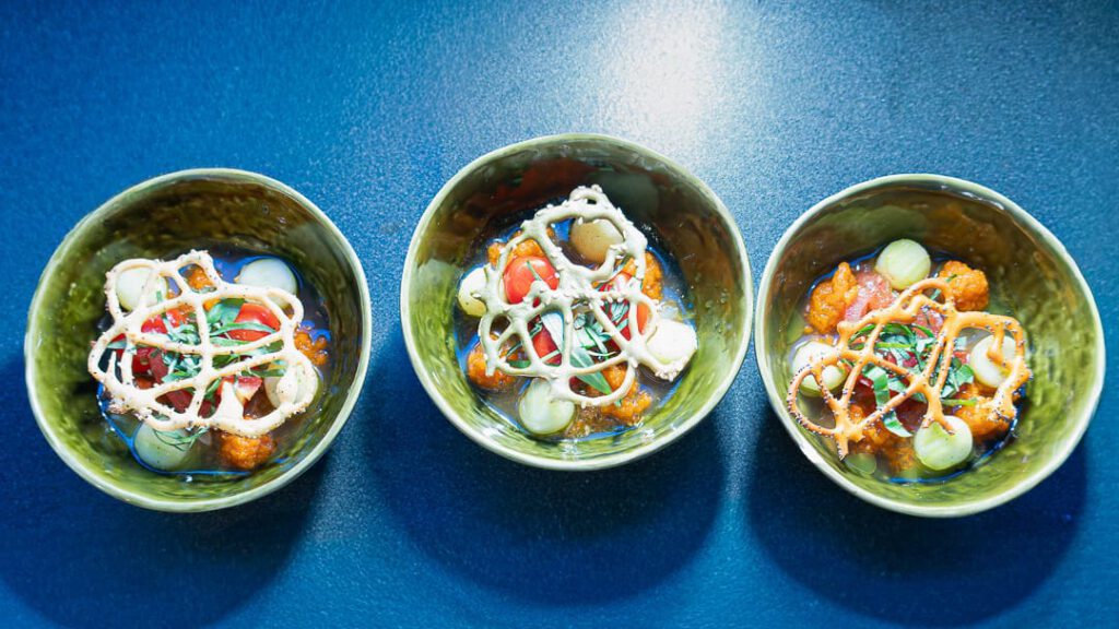 Voorgerecht lente Eten Catering Diner Fine dining Lente