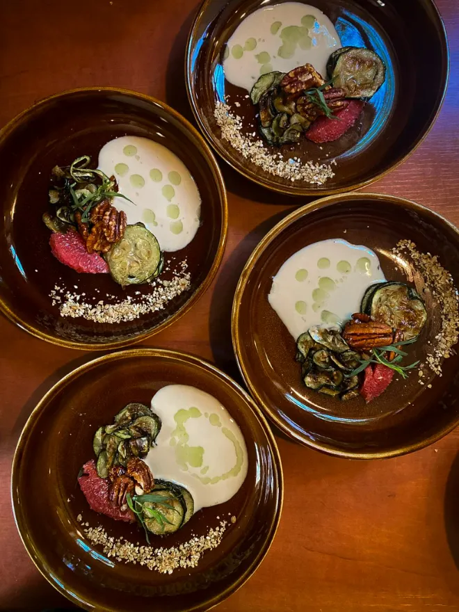 Gestylede gerechten van Gastronomade