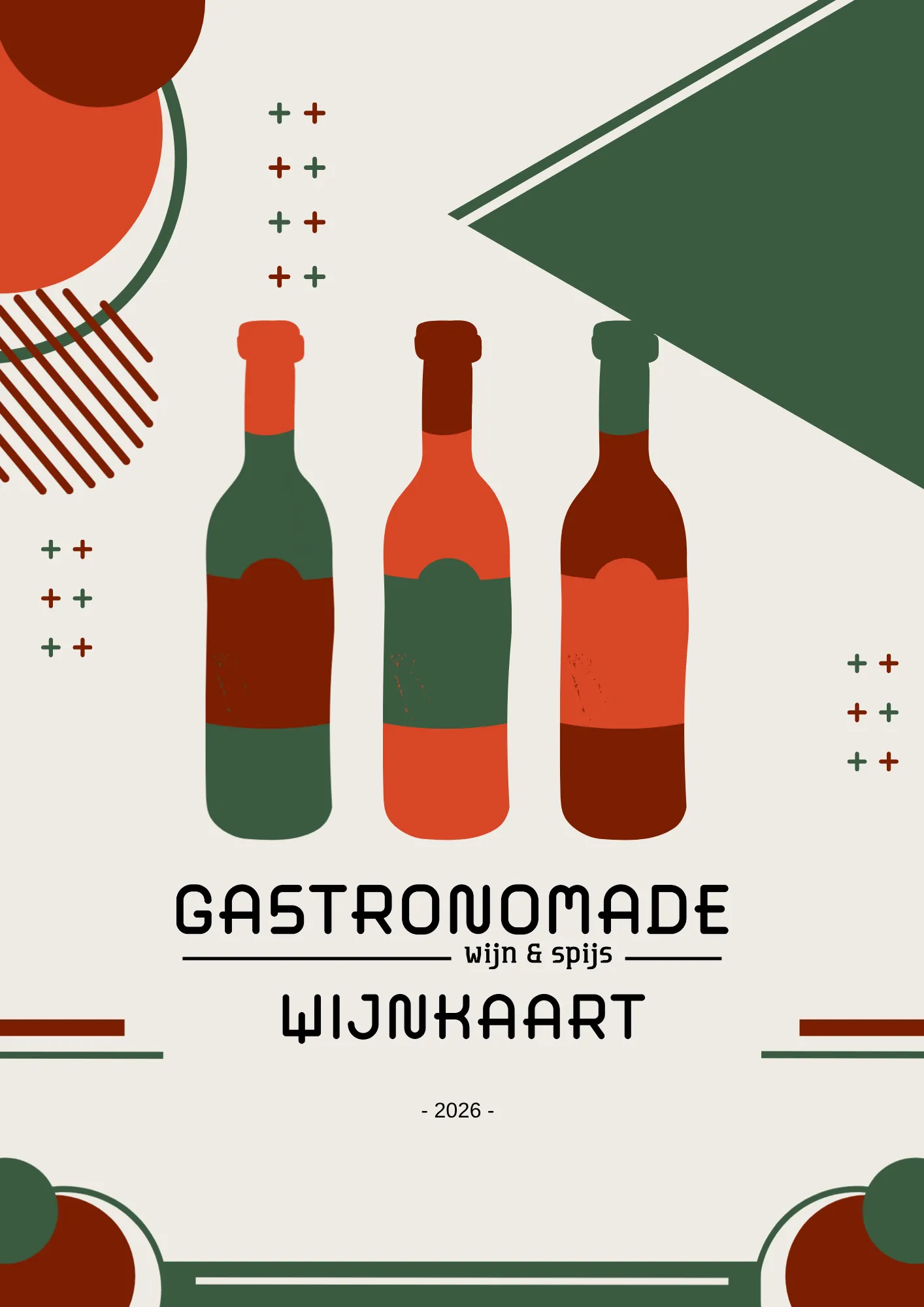 Gastronomade wijnkaart 2026